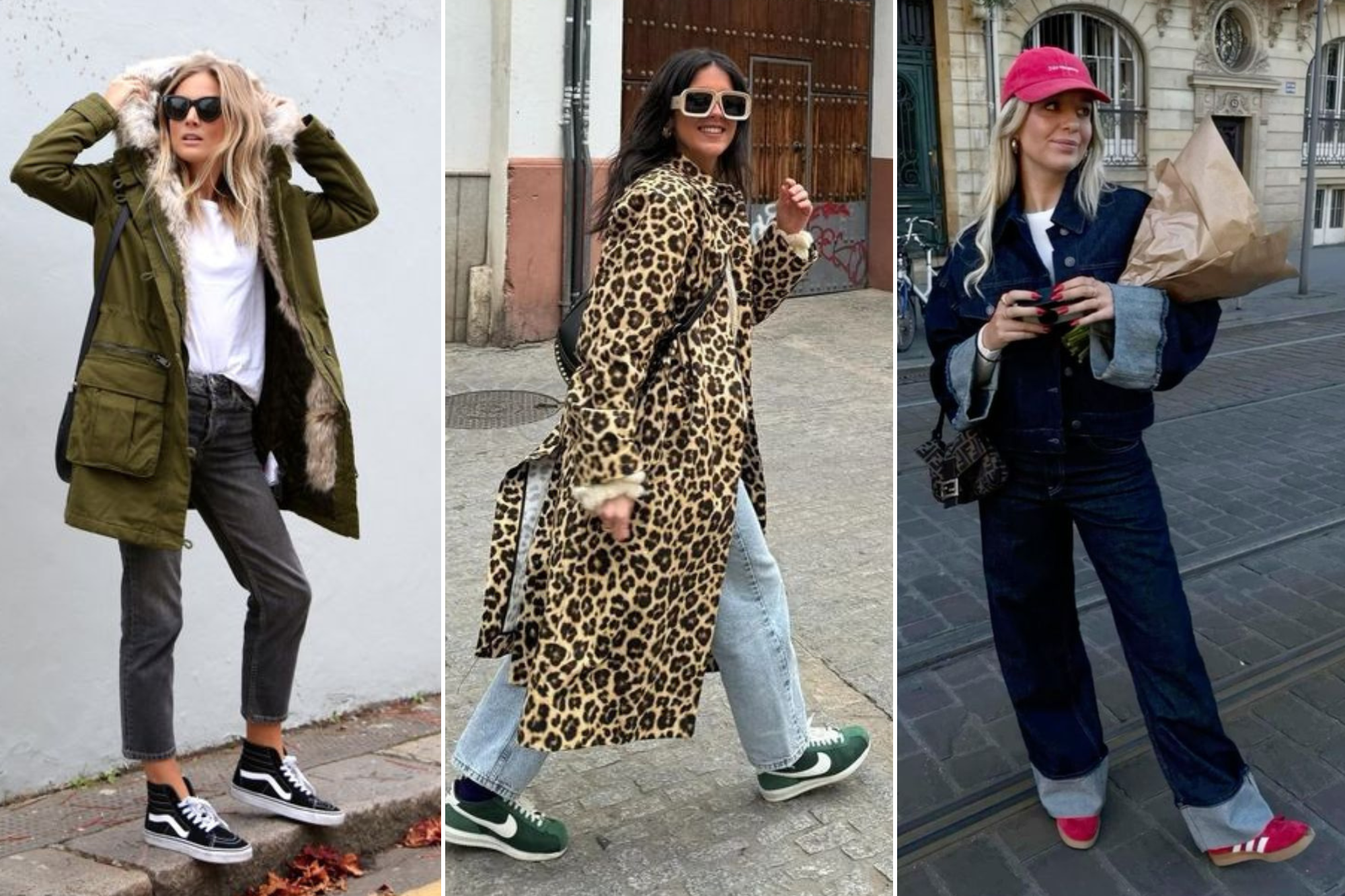 Looksfs Alerta tendencia: 6 looks del street style con las zapatillas más ...