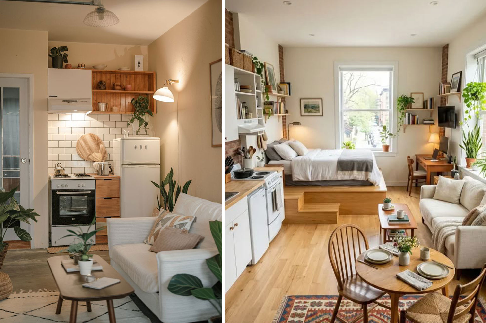 Monoambientes modernos: claves deco para sumar calidez, orden y ...