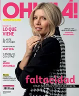 tapa de OHLALA! de Agosto con Laurita Fernández