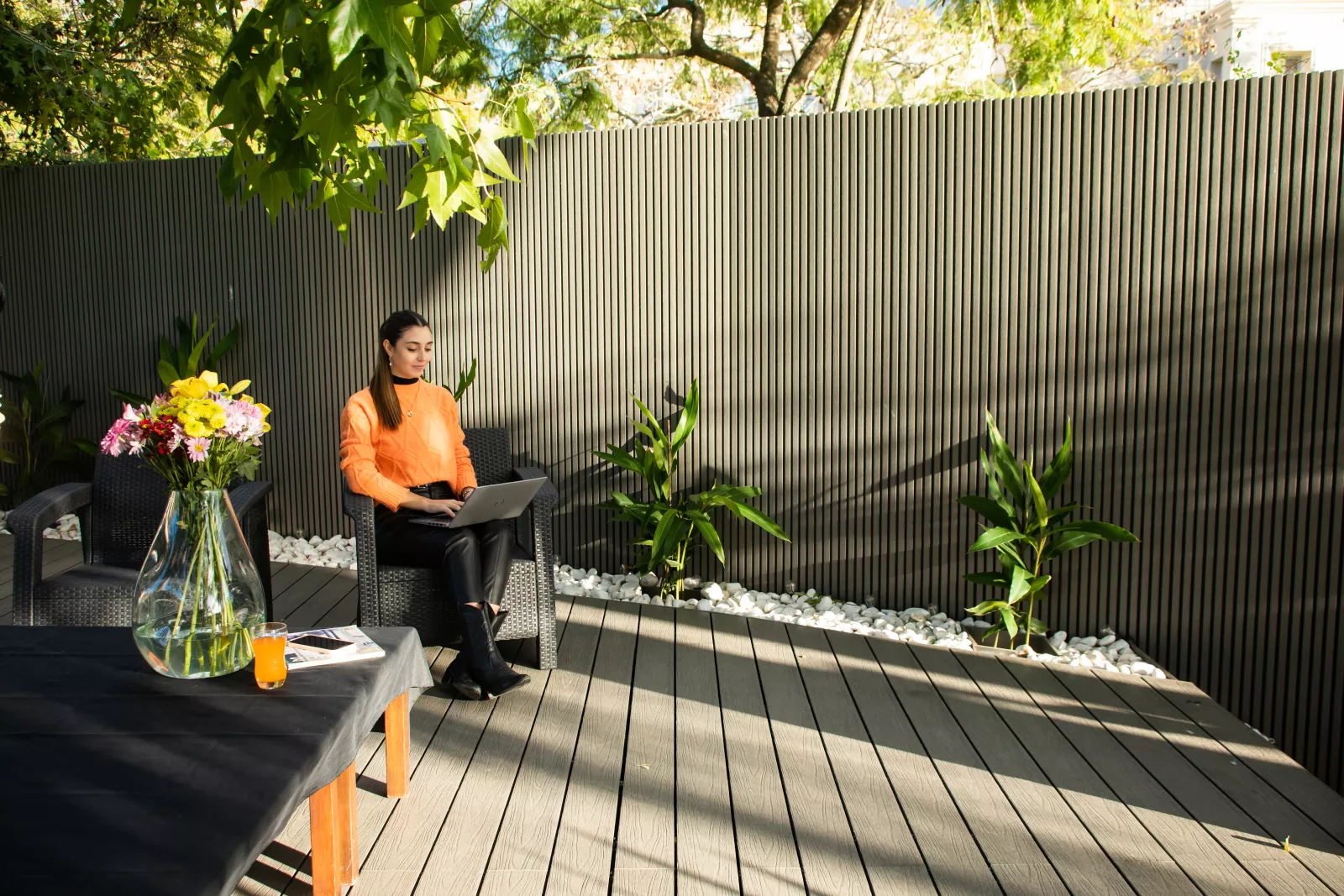 El WPC permite que tu casa se vea como la de una revista.