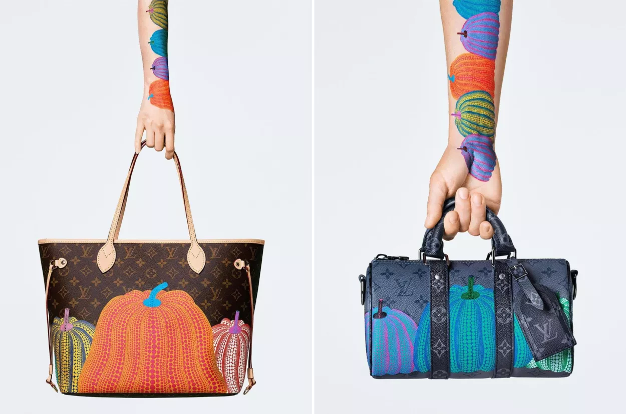 Louis Vuitton y Yayoi Kusama: cuánto cuesta el bolso viral con calabazas -  Ohlalá