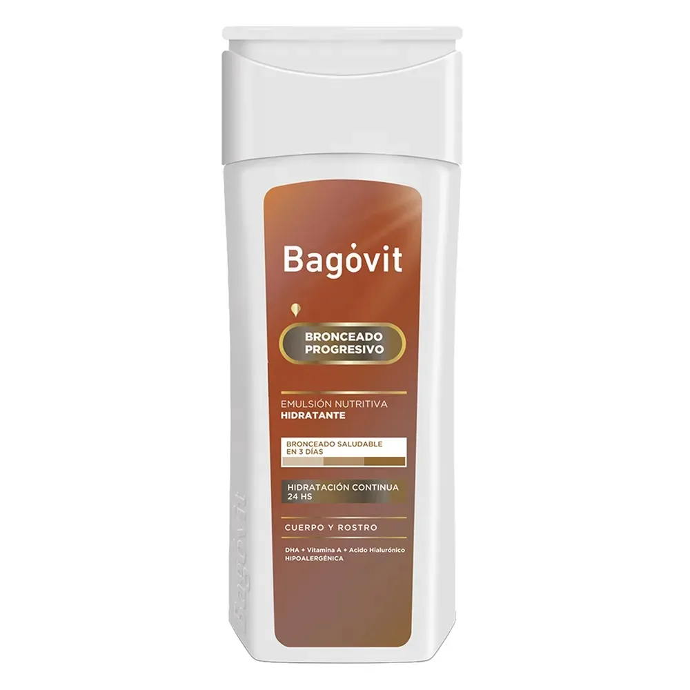 Emulsión Hidratante Autobronceante 200 Gr (BAGOVIT  $ 9.750,00)