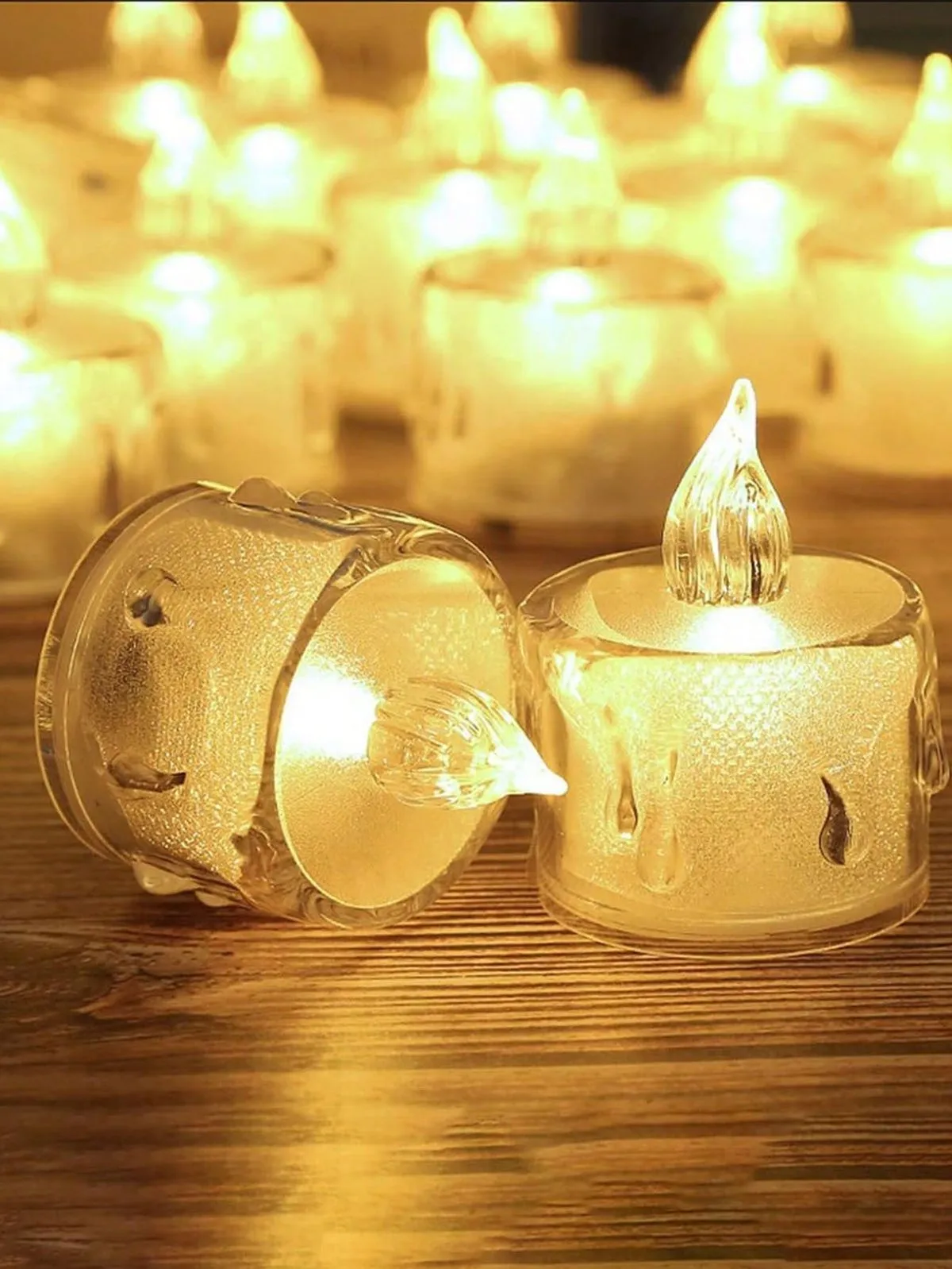 Foto de velas led.