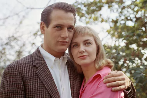 Paul Newman y Joanne Woodward