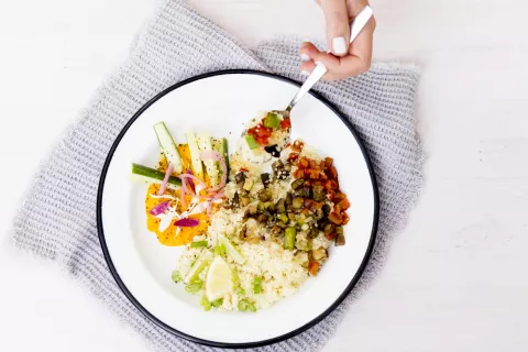 Cuscús con verduras