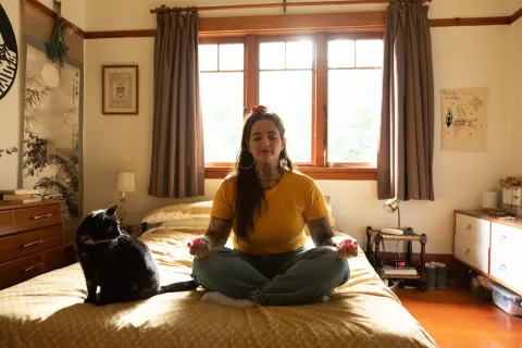 Algunos minutos de meditación mejoran la calidad de vida.