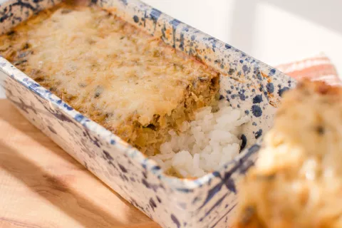 Zucchinis gratinados