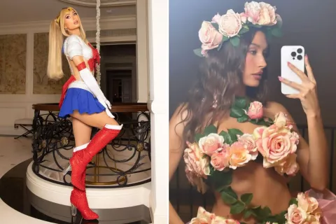 La creatividad estuvo a la orden del día para este Halloween.
