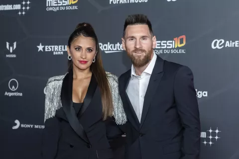 Las mujeres de los futbolistas de la selección argentina.