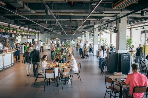 Casa Paradiso: cómo es el nuevo polo gastronómico en Alcorta.
