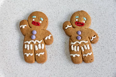 La receta clásica para las gingerbread cookies.