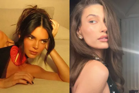 Hailey Bieber y Kendall Jenner: así es la técnica viral de make up de Mary Phillips.