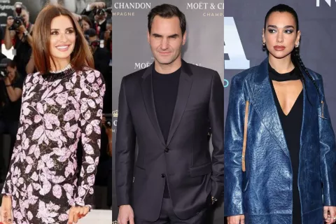 Penélope Cruz, Roger Federer y Dua Lipa, los anfitriones de la Met Gala 2023.