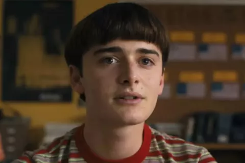  Noah Schnapp, en el papel de Will Byers, en la serie Stranger Things.