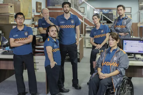 El elenco de División Palermo, la nueva serie de Netflix.