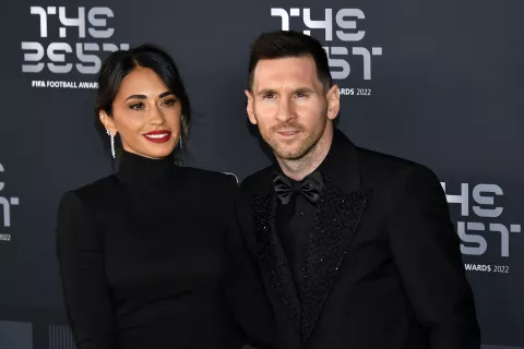 El impactante look que eligió Anto Roccuzzo para The Best.