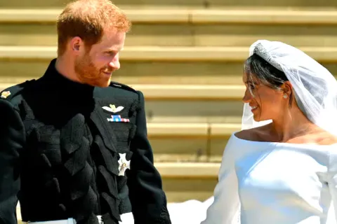 Meghan Markle: el detalle que nadie notó de su vestido de novia
