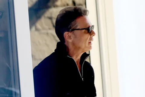 Las primera fotos de Luis Miguel en Argentina.