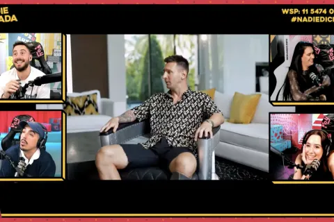 Luzu TV transmitió la entrevista de Lionel Messi con Migue Granados en OLGA.