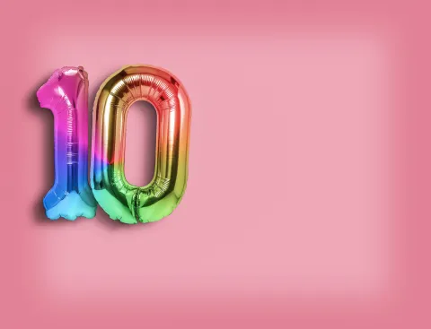 El significado espiritual del número 10.