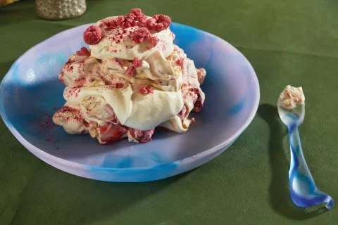 Receta: Montaña de merengue.