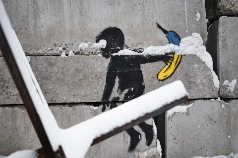 Banksy reveló su nombre en una entrevista de la BBC.