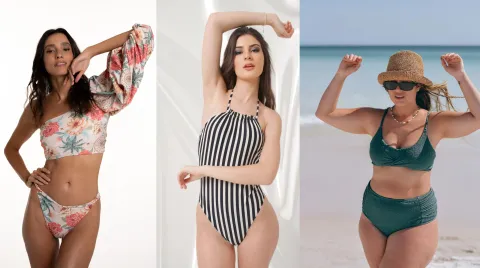 Nos adelantamos al verano con los mejores modelos de trajes de baño.