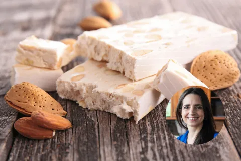 Paso a paso para hacer el turrón español con la receta de Paulina Cocina.