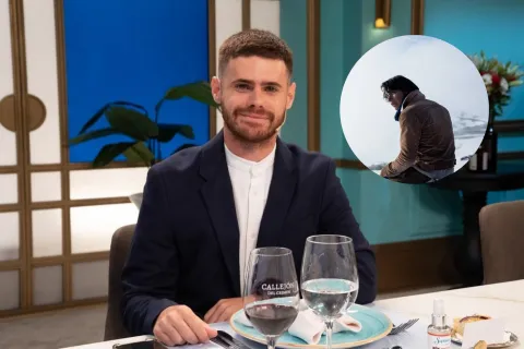 Gastón Soffritti en Almorzando con Juana.