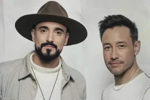 Luciano Pereyra y Abel Pintos se juntaron para su primera colaboración