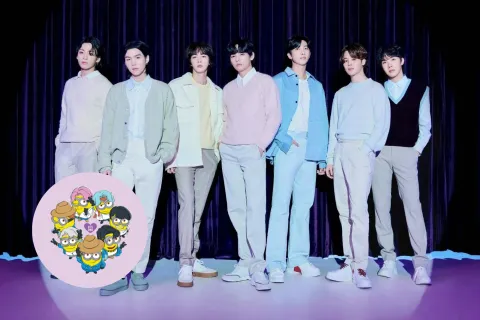 La participanción de BTS en Mi villano favorito 4.