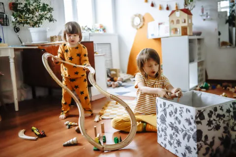 Cómo podemos crear un cuarto infantil organizado y divertido.