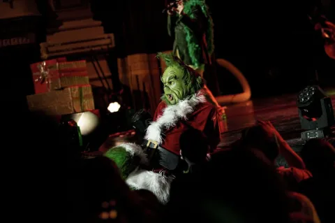 El grinch en Navidad en las Películas en el Gran Rex de Buenos Aires