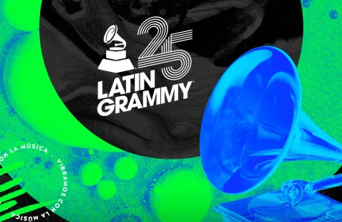 Poster de la entrega de los Latin Grammy 2024.