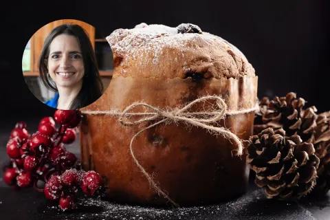 Pan dulce salado: la versión de jamón y queso de Paulina Cocina.