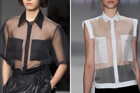Las transparencias se vuelve protagonistas en las fiestas de fin de año