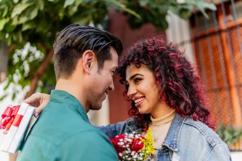 pareja de enamorados