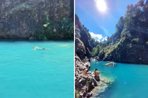 El Paraíso lleva su nombre no sólo porque parece haber aterrizado en el Edén.