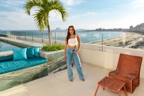 Anitta en Rio de Janeiro.