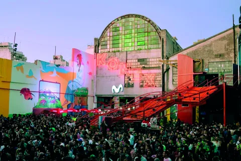 Patio del Centro Cultural Konex