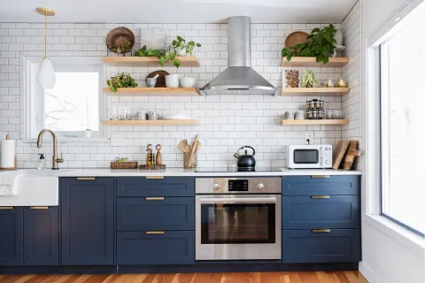 Foto de una cocina.