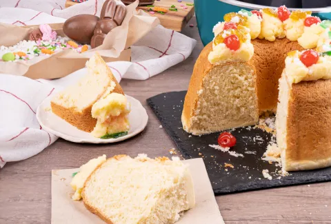 Rosca de Pascua sin horno