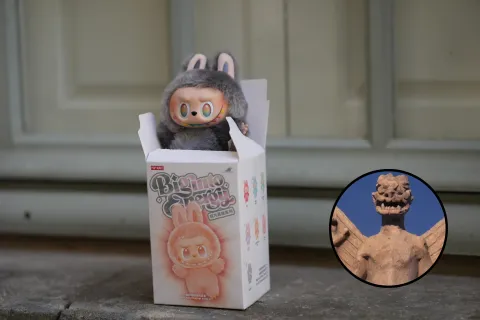 Foto de Labubu y Pazuzu.
