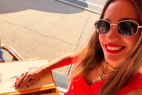 Foto de Pampita.