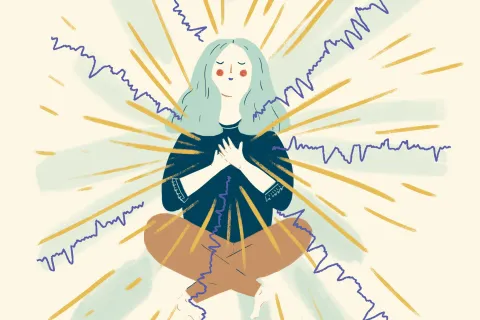 Thetahealing: cómo es el método para sanar emociones con ondas