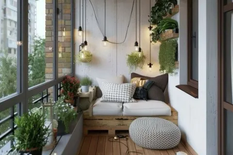 Balcones chicos: 10 ideas baratas y fáciles de hacer para darles estilo.