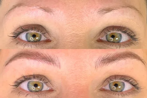 Antes y después del microblading: tendencias en cejas para animarse a un cambio de look.