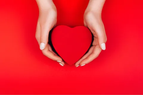 Foto de corazón.