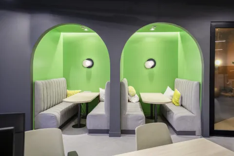 Un espacio de coworking