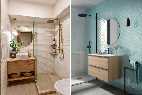 En 2026, la tendencia en materiales para baños se inclina hacia los acabados naturales y táctiles